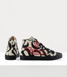 High top PLIMSOL Greggio WORDS print all over