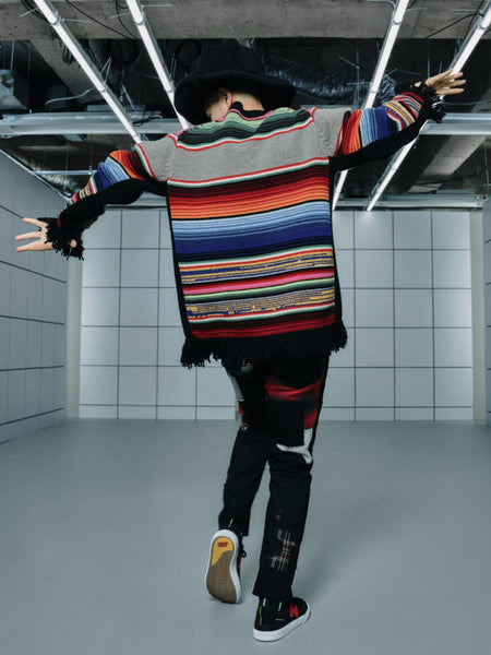 Junya Watanabe MAN Sweater (BLACK Multi) – Kronkron IS