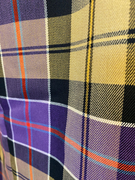 Chaplin trousers Tartan wool