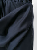 cropped drawstring trousers