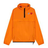 PLAY x K-WAY Half Zip JACKET ORANGE