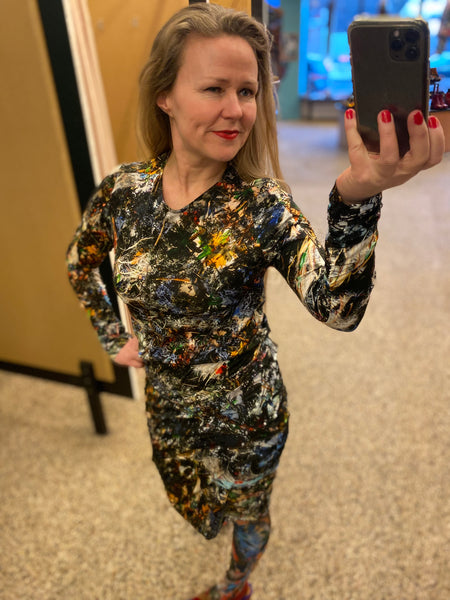 SERENA dress Þórsmörk blue