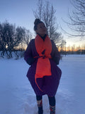 Wanda Le More Down coat Purple/Orange