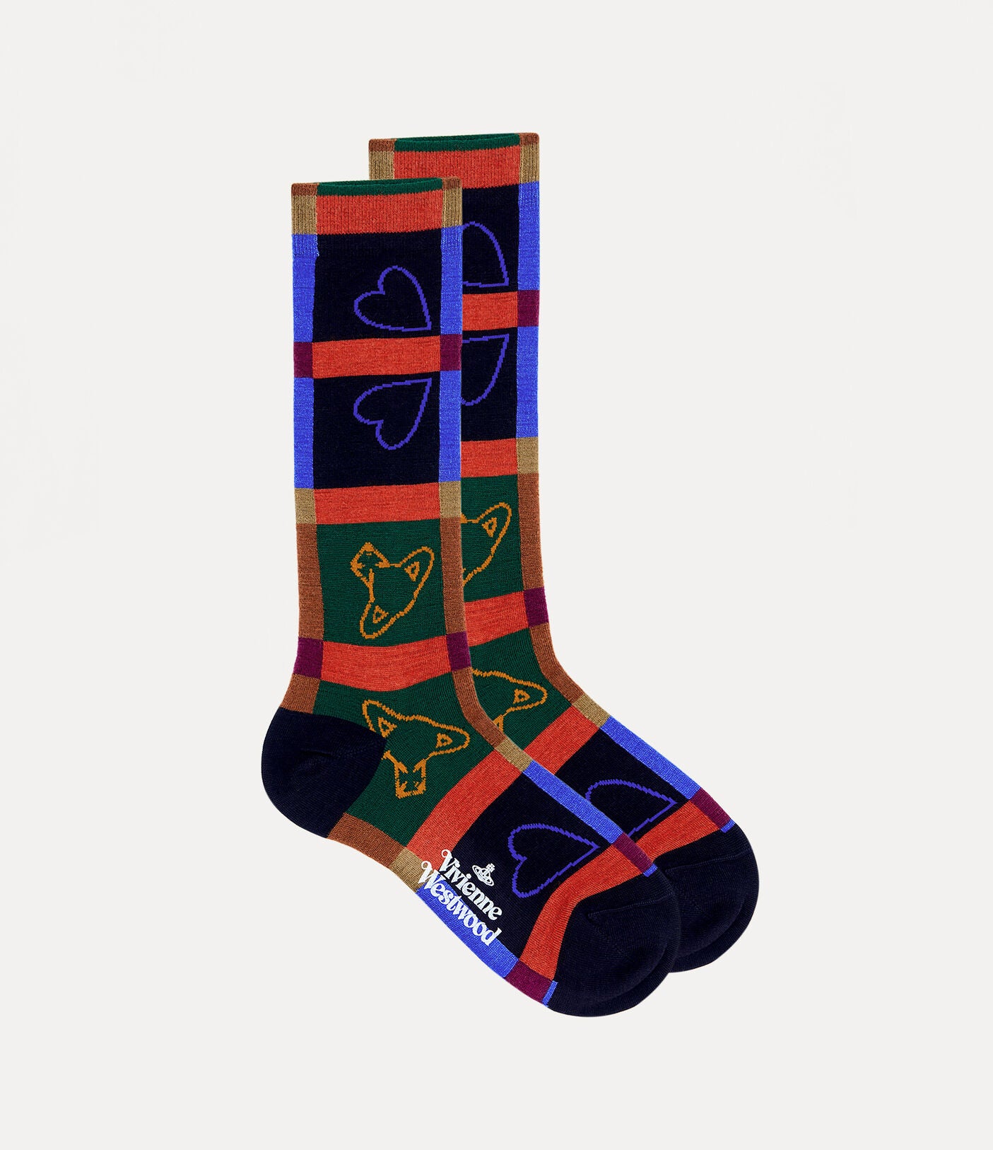 Vivienne Westwood HEARTS AND ORBS - Dark blue
