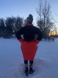 Wanda Le More Down coat Purple/Orange