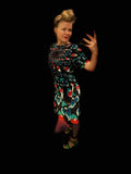 Reversible Silk Velour Dress P3