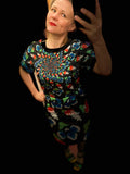Reversible Silk Black Velour Dress P2