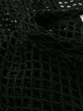 knit mesh top