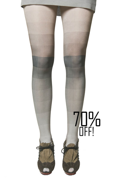 Color block tights Grey