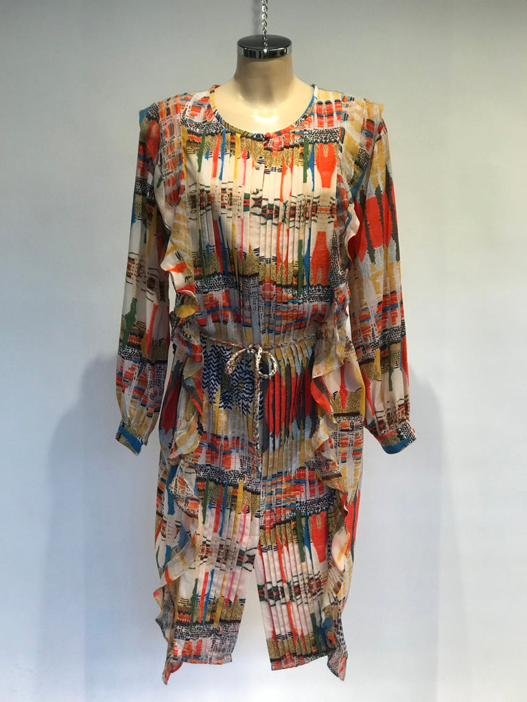 Pleated Ruffle dress - KR2 - P4