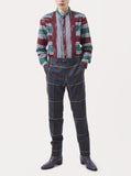 CLASSIC TROUSERS BROWN TARTAN