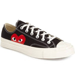 Comme des Garcons Play x Converse Low one Heart Black