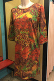 806 opt.1 Silk Jersey long tee shirt orange is the new black