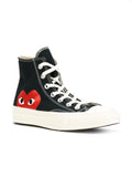 Comme des Garcons Play x Converse Chuck Taylor sneakers Black