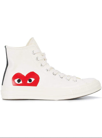 Comme des Garcons Play x Converse Chuck Taylor sneakers White