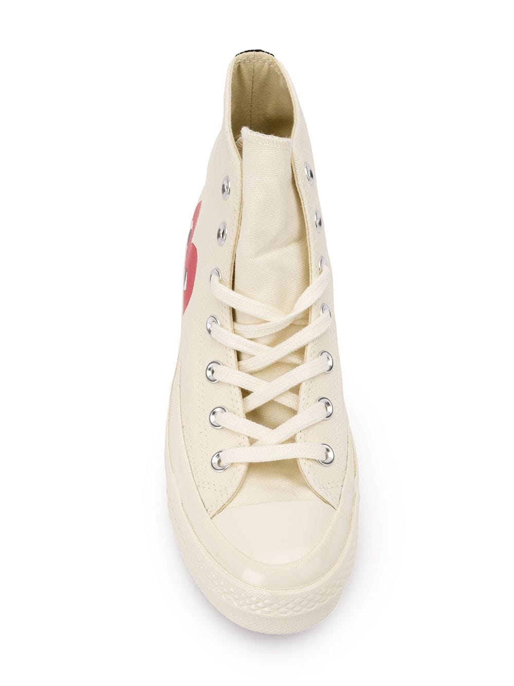 Comme des Garcons Play x Converse Chuck Taylor sneakers White