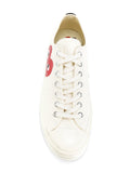 Comme des Garcons Play x Converse - Low one Heart White