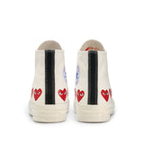 Comme des Garcons Play x Converse Chuck Taylor multi heart 1970s high-top sneakers