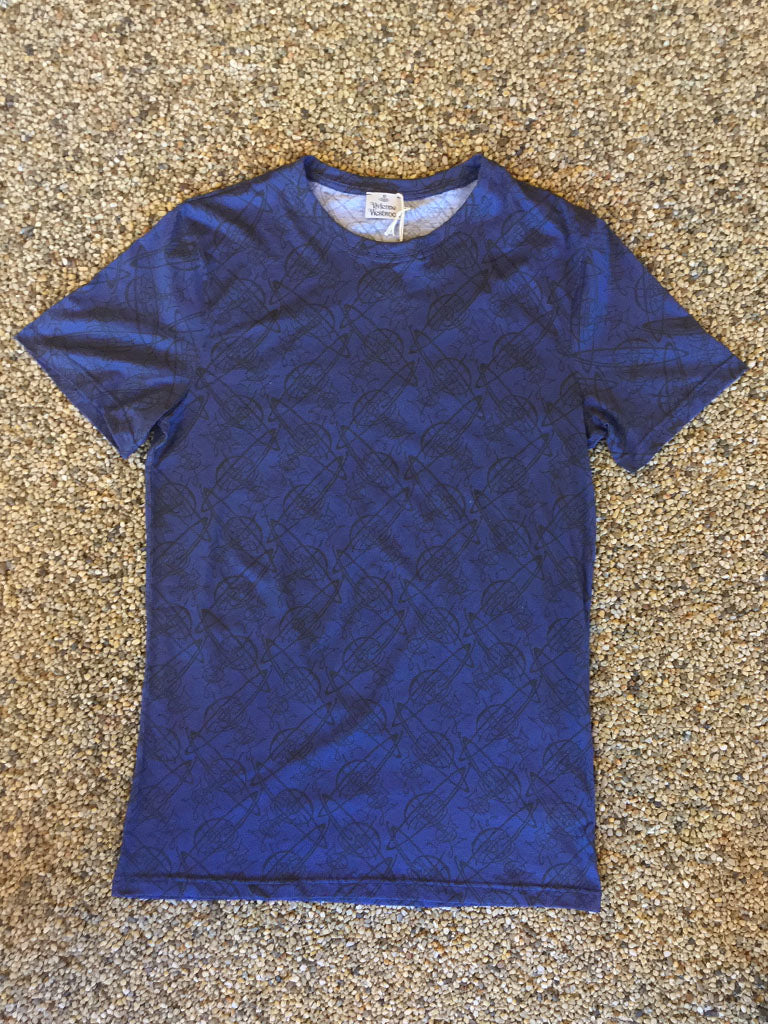 ORB JERSEY TEE - BLUE