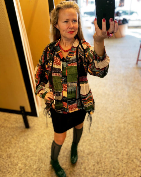 FRIDA Blouse - Tartan