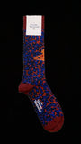 Vivienne Westwood Leopard Sock Claret