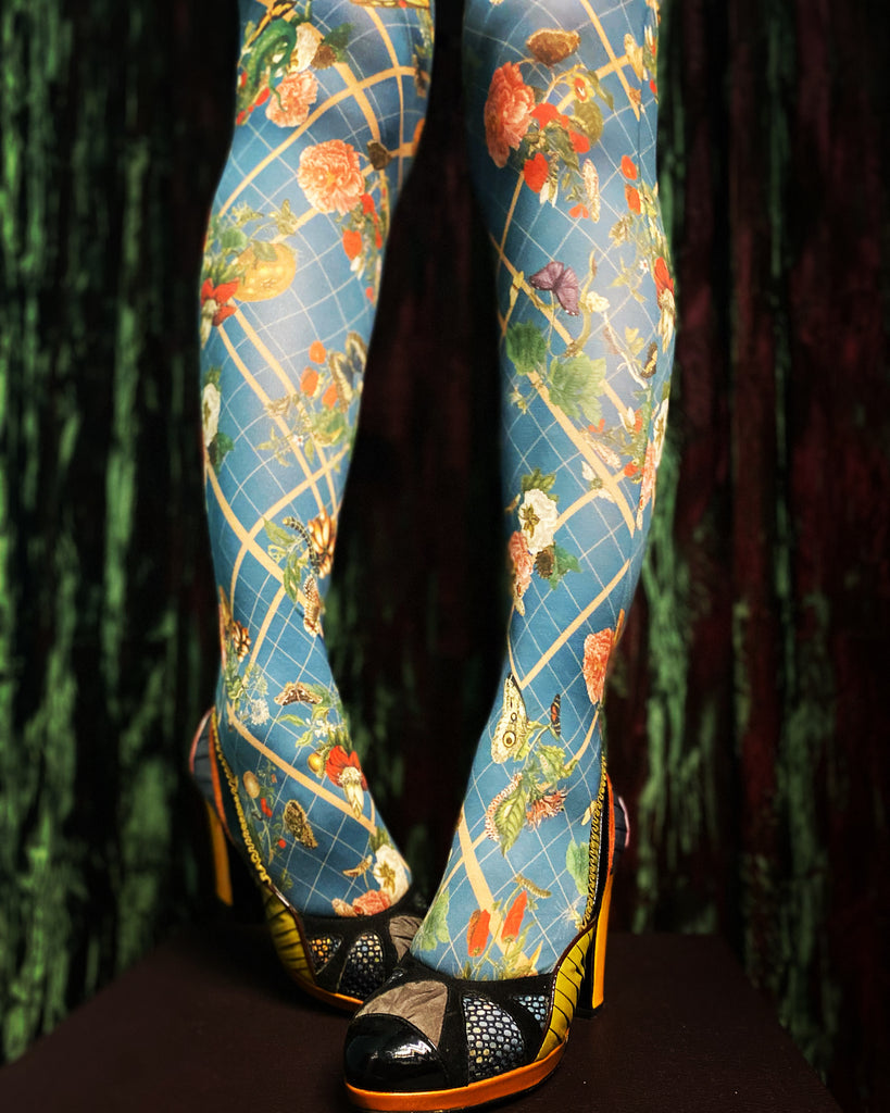 House of bug tights // light blue
