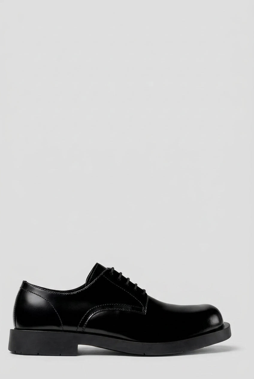 Camper Lab MIL 1978 Black Leather Lace-Up Shoes