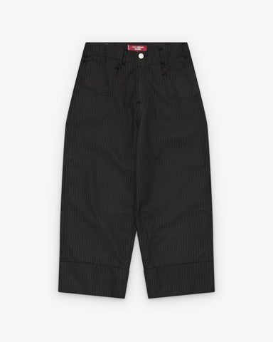 Front flat
Junya Watanabe Man Levi’s Pinstripe Trousers in grey, front view
