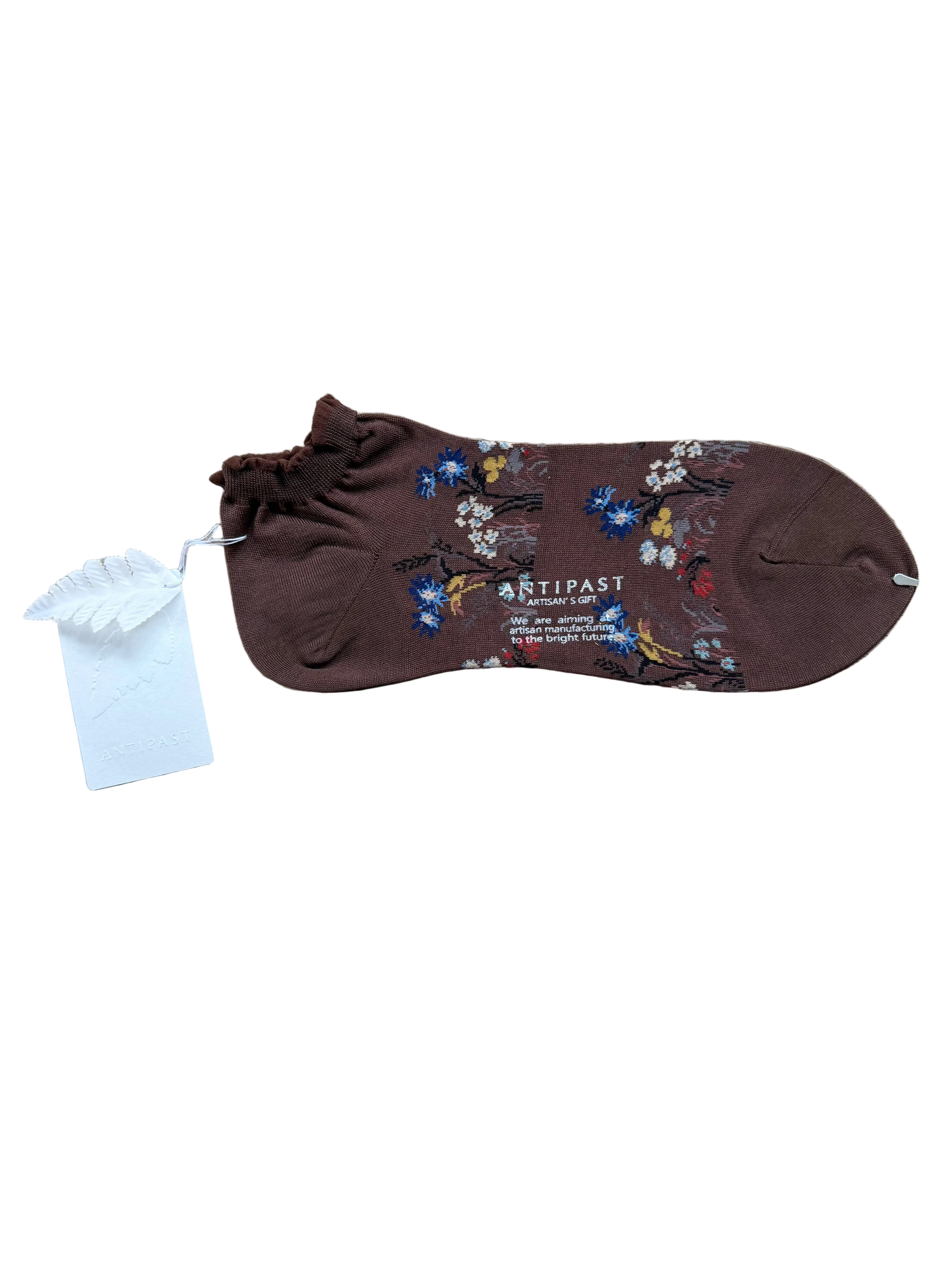 ANTIPAST Wild Flowers Brown short