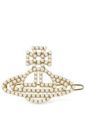 Annalisa Large Hair Clip - Jewellery Cream Pearl/Gold