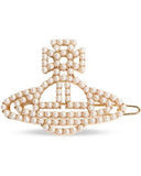 Annalisa Large Hair Clip - Jewellery Cream Pearl/Gold