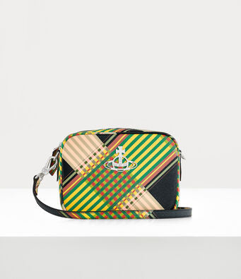 Anna Camera Bag in Combat-Tartan