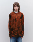 Junya Watanabe Men's Garment Dyed Sweatshirt Brown/Orange