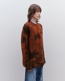 Junya Watanabe Men's Garment Dyed Sweatshirt Brown/Orange