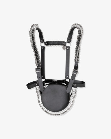 Women's Safety Pin Harness Black