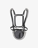 Women's Safety Pin Harness Black