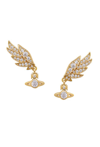 Dawna Earring in Gold-White