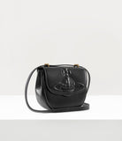 JODIE Saddle bag black injected orb