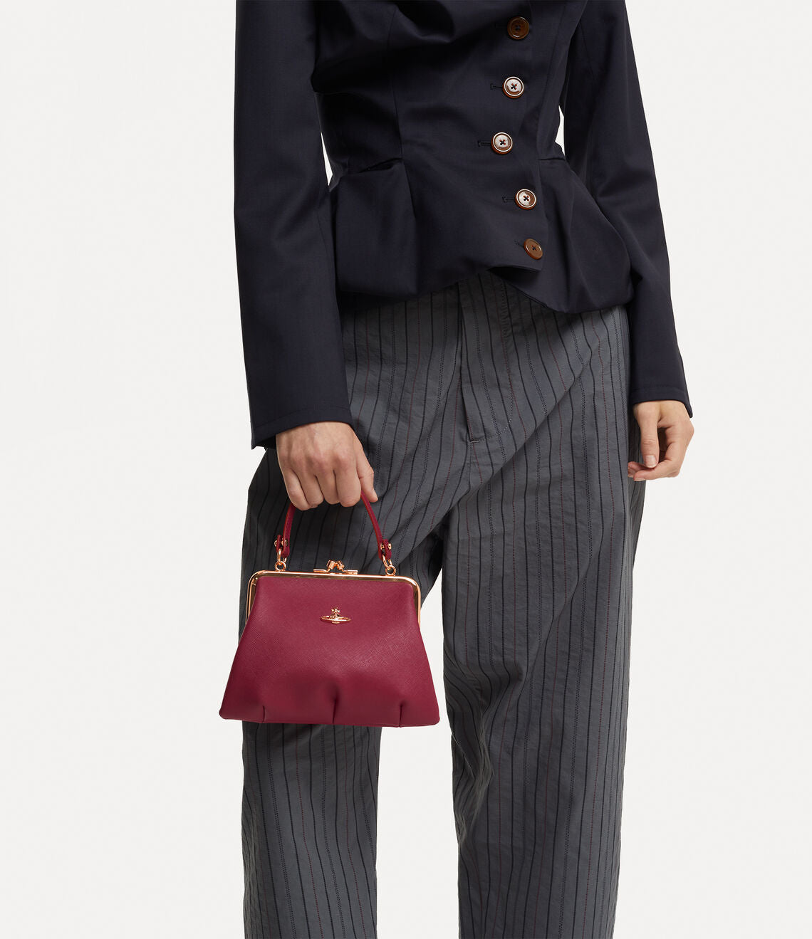 Granny Frame Purse Red
