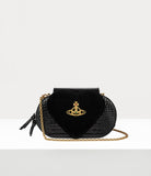 Jonny Heart Flap Crossbody Bag