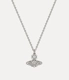 Narcissa pendant in platinum-white