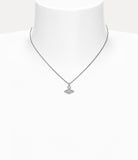 Narcissa pendant in platinum-white