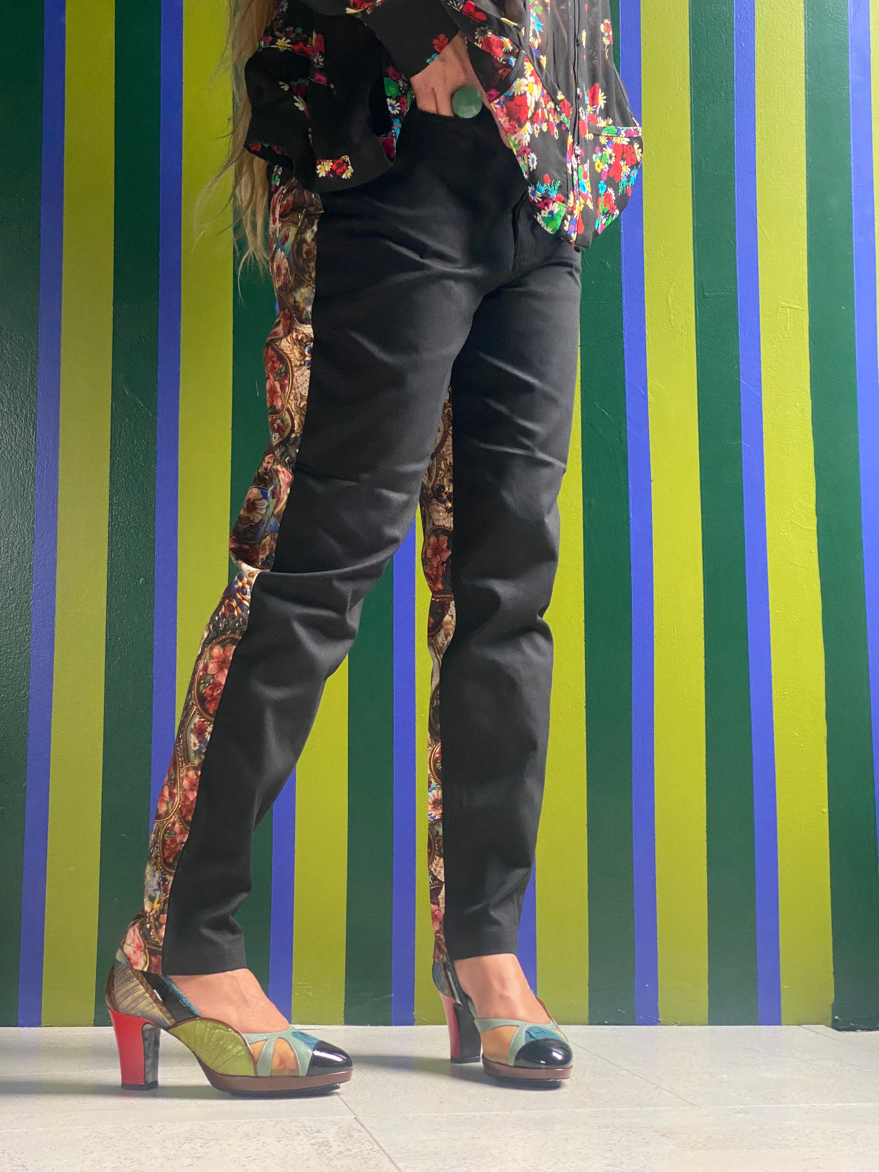 PATSY denim Pants black/Treasurehunt
