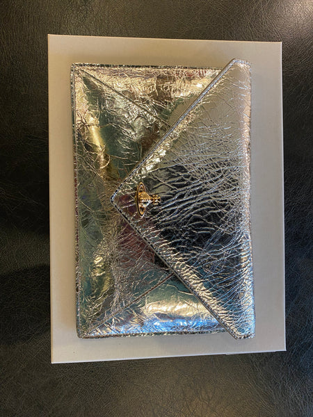 Envelope Clutch silver