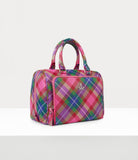 Chelsea bowling bag in Candy Tartan