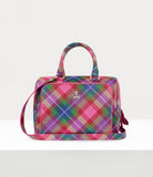 Chelsea bowling bag in Candy Tartan