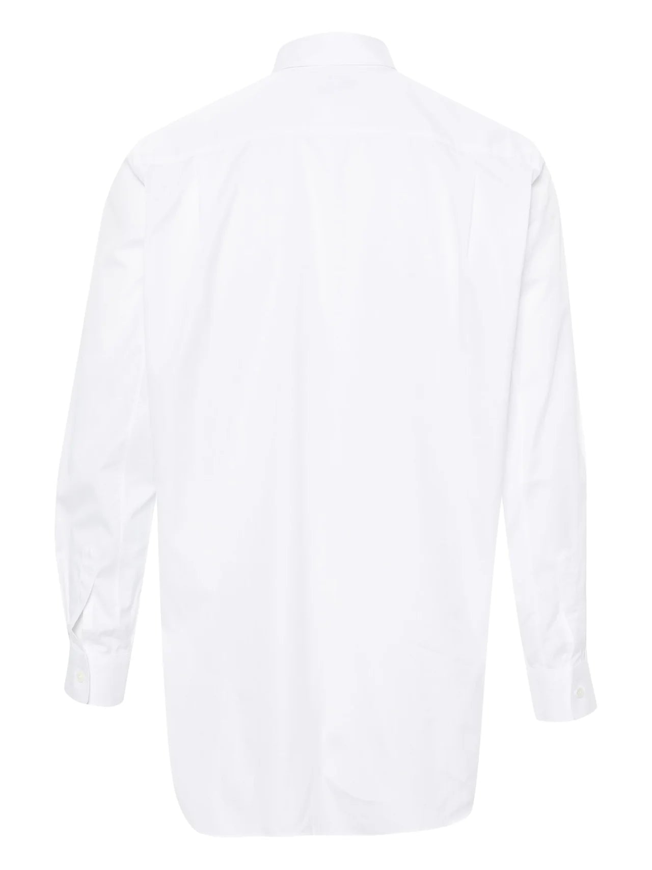 Classic heart patch shirt / white