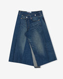 JUNYA WATANABE Women's Levi's Wrap Denim Skirt