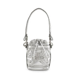 Kitty small bucket bag silver