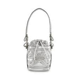 Kitty small bucket bag silver
